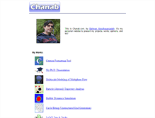Tablet Screenshot of chanab.com